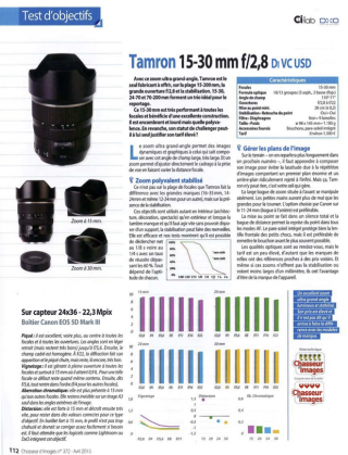 Chasseur d'images - Test du TAMRON 15-30mm