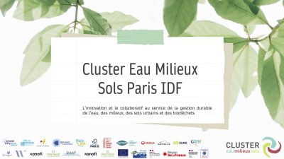 Cluster Eau Milieux Sols Paris IDF